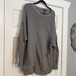 Eileen Fisher Gray Crew Neck Sweater